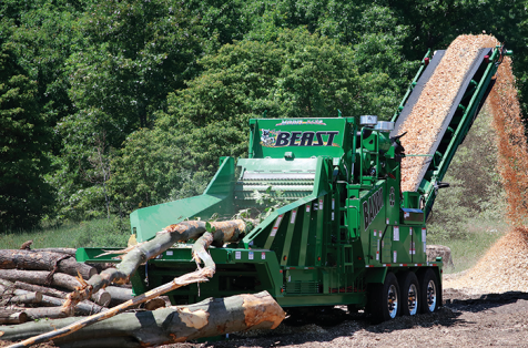 园林垃圾粉碎机工作时异响、震动过大怎么办?