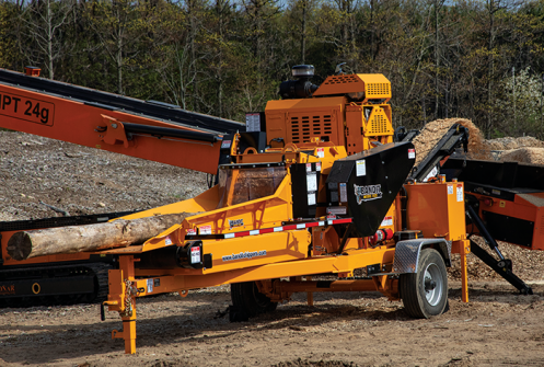 如何安全高效地操作树木粉碎机？